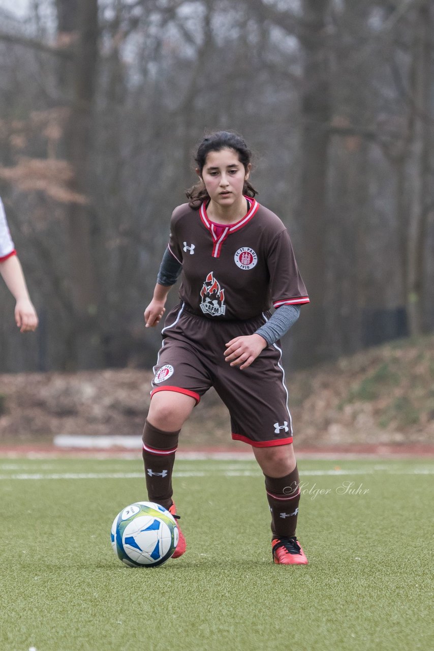 Bild 253 - B-Juniorinnen Walddoerfer - St.Pauli : Ergebnis: 4:1